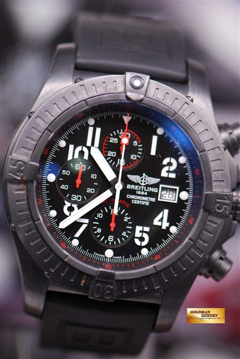 breitling super avenger black steel preis|breitling super avenger price list.